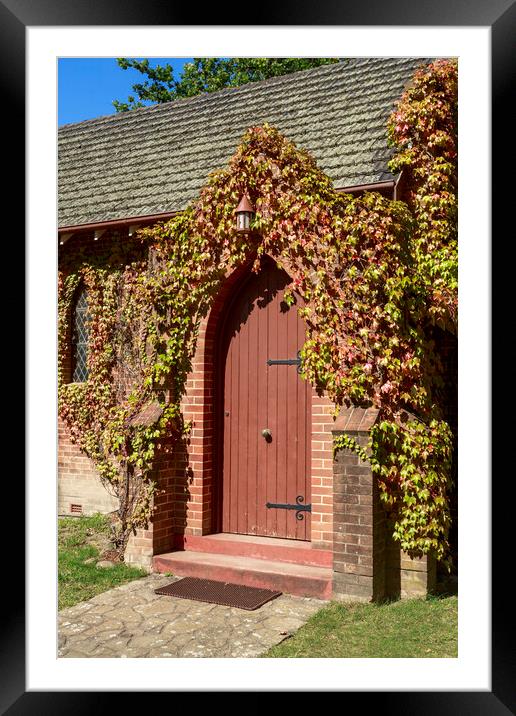 Gostwyck Chapel - All Saints Anglican Church Framed Mounted Print by Antonio Ribeiro