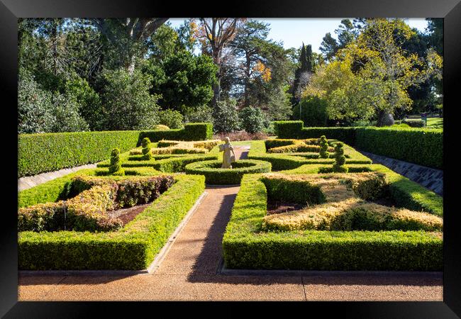 Toowoomba Botanic Gardens on Queens Park Framed Print by Antonio Ribeiro