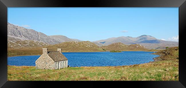 Bothy  Framed Print by jerry sumpster