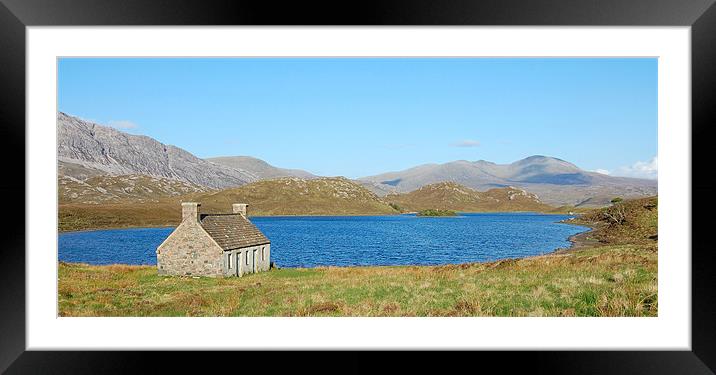 Bothy  Framed Mounted Print by jerry sumpster