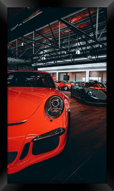 The Porsche Way  Framed Print by Rhys Fisher