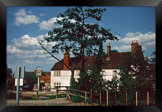 The Kings Arms Sandford Lock Oxfordshire 1960 Framed Print by Bygone Images