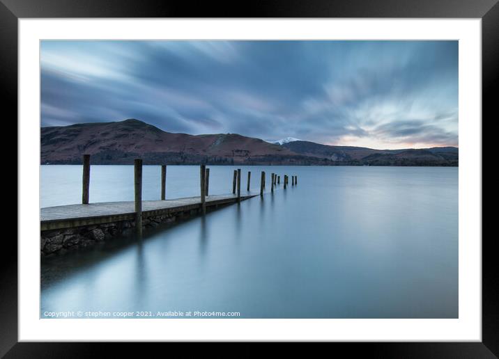 ashness Framed Mounted Print by stephen cooper