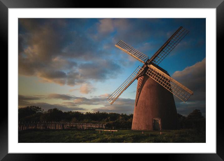 Bembridge Windmill Framed Mounted Print by Jack Marsden