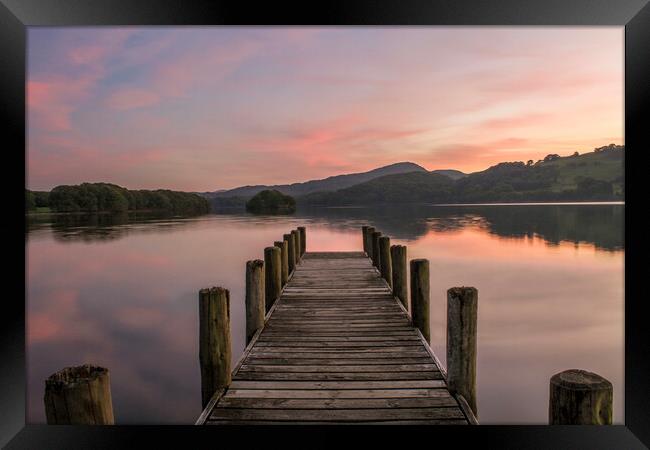 Coniston - Lake District  Framed Print by Jack Marsden