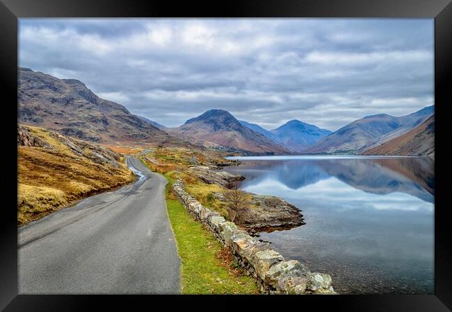 Wast Water Approach Framed Print by Jack Marsden