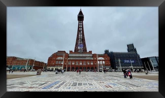 Blackpool Tower Framed Print by Daryl Pritchard videos