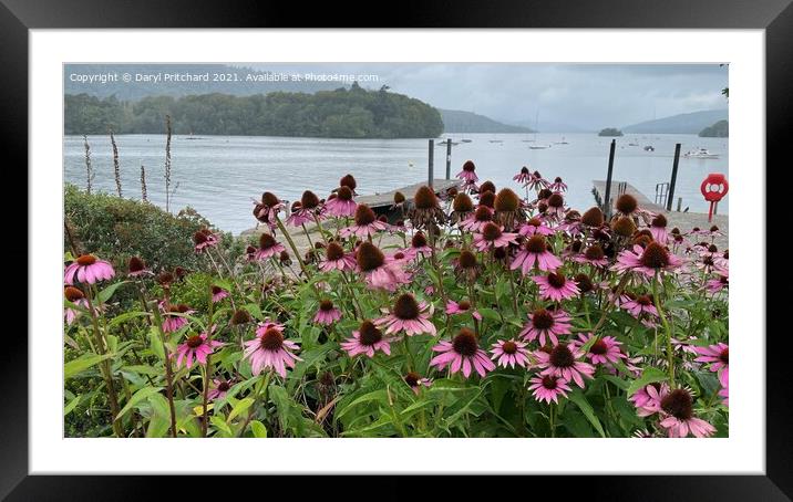 Bowness on Windermere  Framed Mounted Print by Daryl Pritchard videos