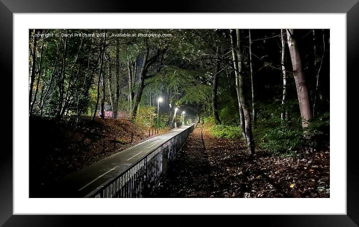 Boathorse road Kidsgrove  Framed Mounted Print by Daryl Pritchard videos