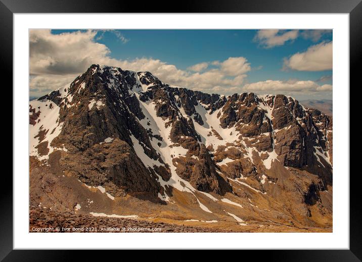 Ben Nevis Framed Mounted Print by Ivor Bond