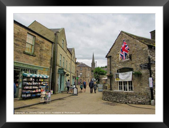 Bakewell Framed Mounted Print by Victoria Copley