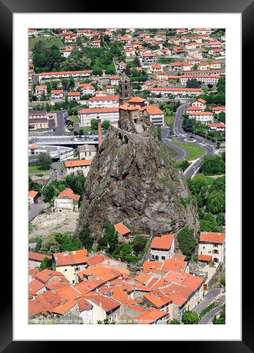 Needle of Saint Michael Framed Mounted Print by Roger Mechan