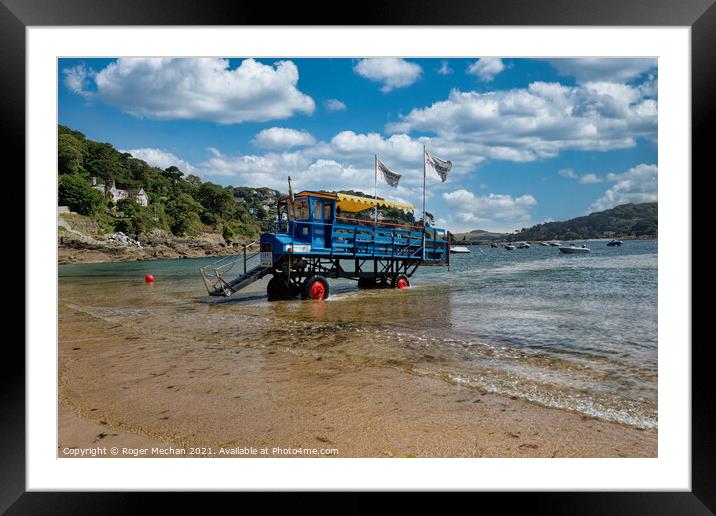 The Enchanting Sea Tractor Adventure Framed Mounted Print by Roger Mechan