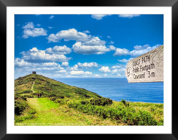 Discover the Hidden Gem of Rame Head Framed Mounted Print by Roger Mechan