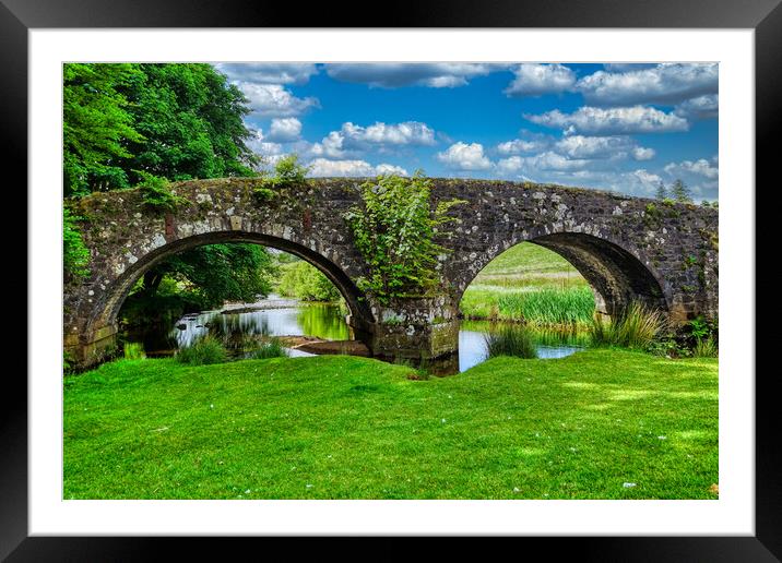 The Enchanting Bridges of Dartmoor Framed Mounted Print by Roger Mechan