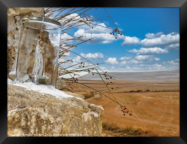 Mother of the Plains Framed Print by Roger Mechan