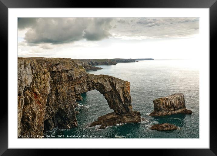 Natural Wonder of Wales Framed Mounted Print by Roger Mechan