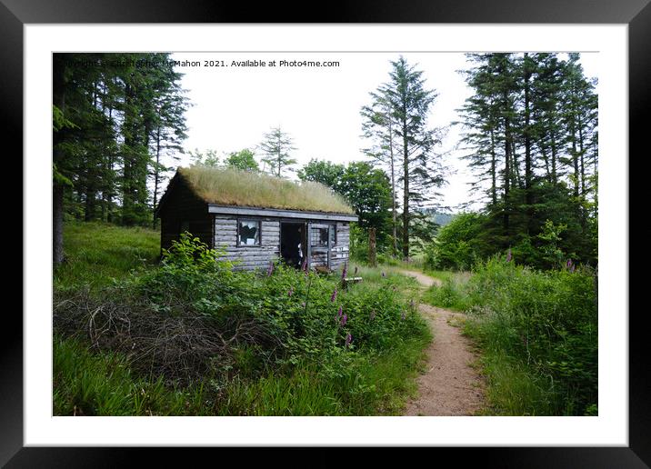 A library atop a mountain Framed Mounted Print by Christopher McMahon