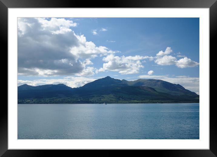Isle Of Arran Framed Mounted Print by Christopher McMahon