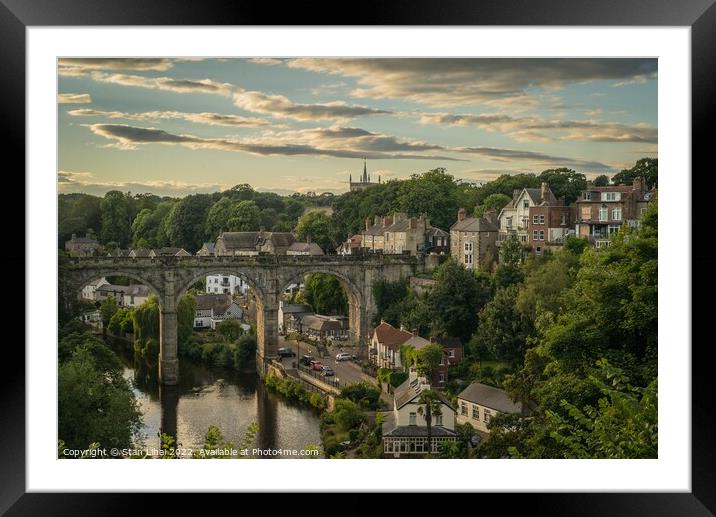 North Yorkshire Framed Mounted Print by Stan Lihai