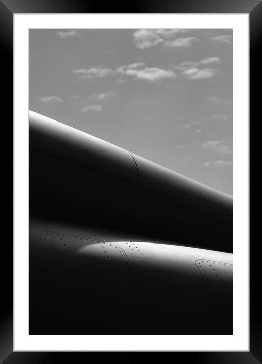 The curves of the Typhoon Framed Mounted Print by Dimitrios Paterakis