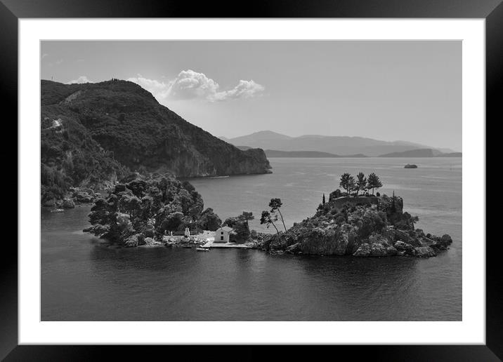The guardians of the harbor Framed Mounted Print by Dimitrios Paterakis