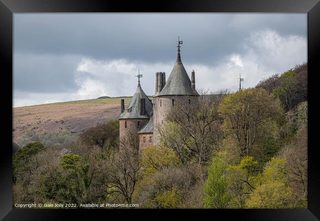 Castell Coch Framed Print by Gale Jolly