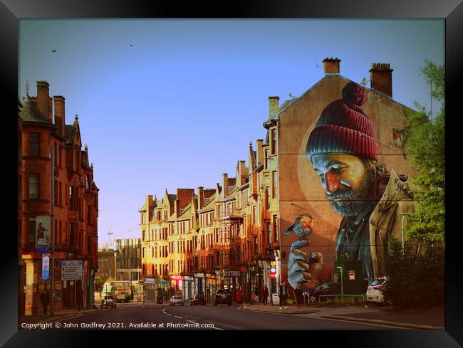 High Street, Glasgow Framed Print by John Godfrey Photography