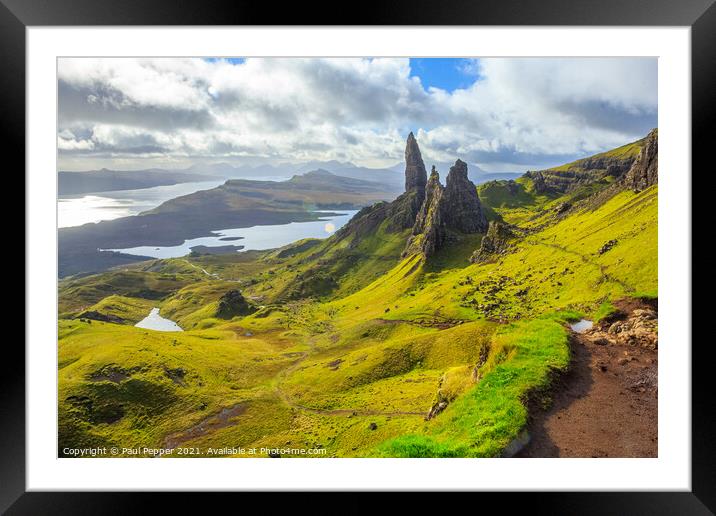 Storr’ing a view Framed Mounted Print by Paul Pepper