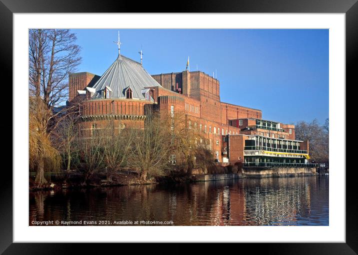 RSC original theatre Stratford Framed Mounted Print by Raymond Evans