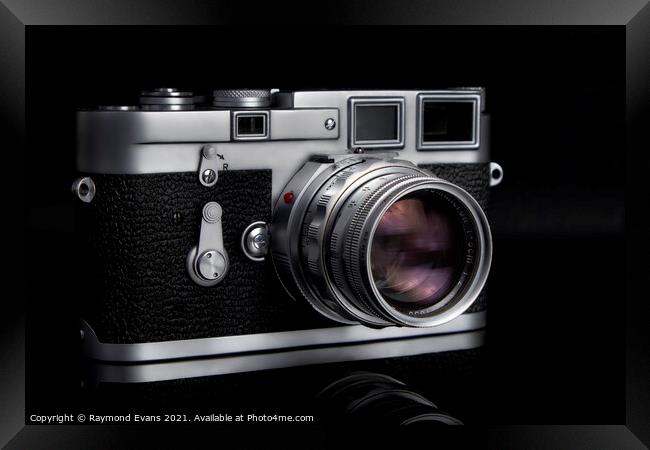 Leica M3 vintage camera  Framed Print by Raymond Evans