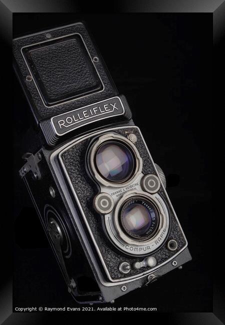 Rolleiflex TLR camera Framed Print by Raymond Evans