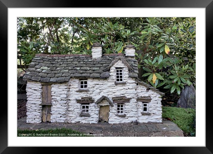 Model Village Cumbria UK Framed Mounted Print by Raymond Evans