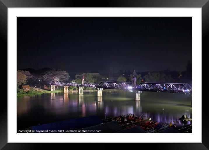 Bridge on the River Kwai Framed Mounted Print by Raymond Evans