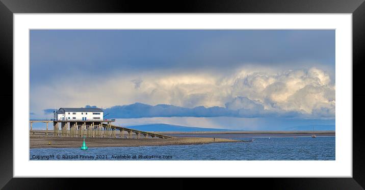 Barrow-in-Furness and the Piel Channel RNLI Framed Mounted Print by Russell Finney