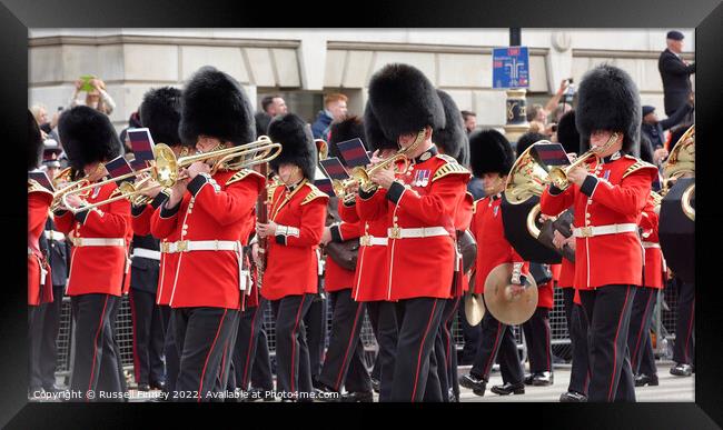 The State Funeral of Her Majesty the Queen. London Framed Print by Russell Finney