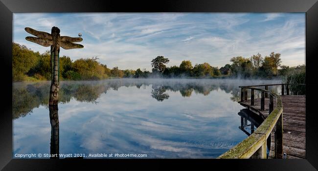 Moors Valley Framed Print by Stuart Wyatt