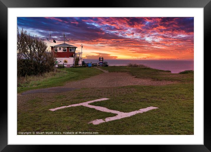 Swanage Framed Mounted Print by Stuart Wyatt