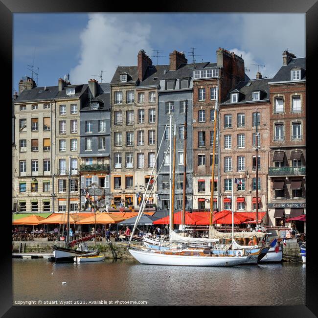 Honfleur Framed Print by Stuart Wyatt