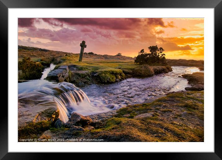 Dartmoor Framed Mounted Print by Stuart Wyatt