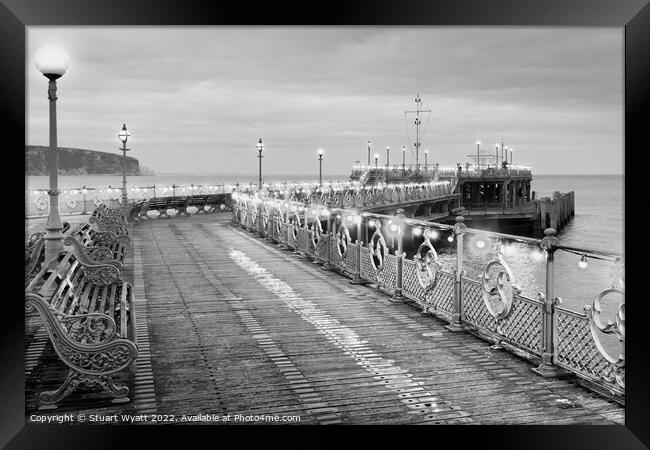 Swanage Framed Print by Stuart Wyatt