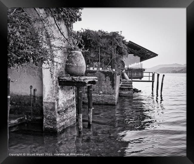 Lake Orta, Italy Framed Print by Stuart Wyatt