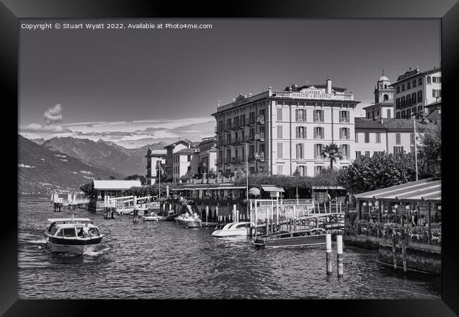 Bellagio, Lake Como, Italy Framed Print by Stuart Wyatt