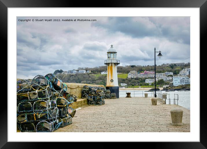 St Ives Framed Mounted Print by Stuart Wyatt