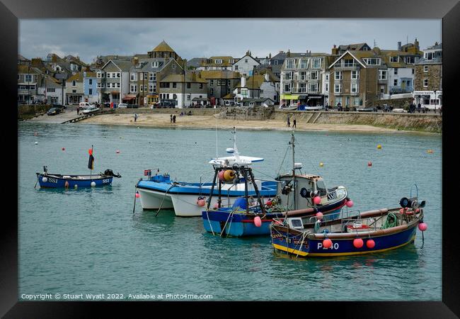 St Ives Framed Print by Stuart Wyatt