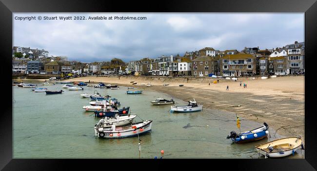 St Ives Framed Print by Stuart Wyatt