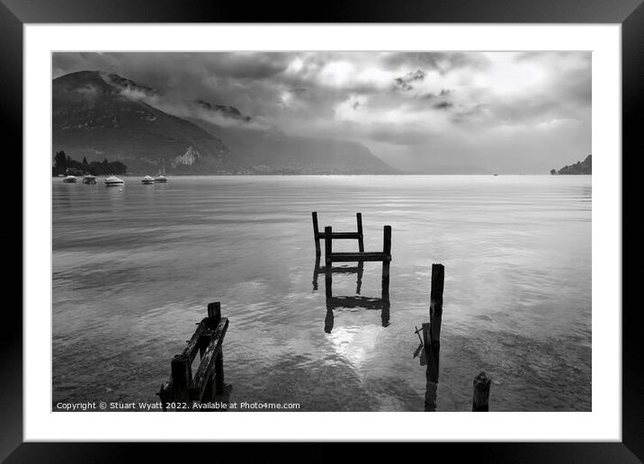 Annecy, France Framed Mounted Print by Stuart Wyatt