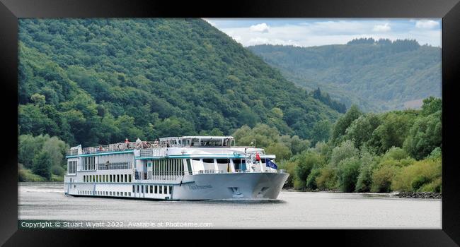 Cruising the Rhine Framed Print by Stuart Wyatt