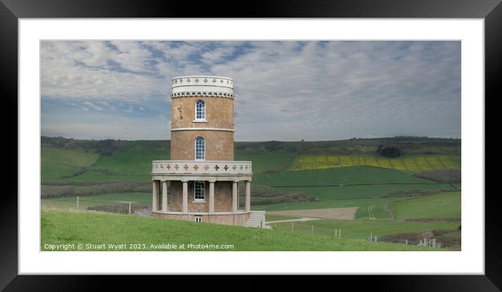 Clavell Tower Framed Mounted Print by Stuart Wyatt