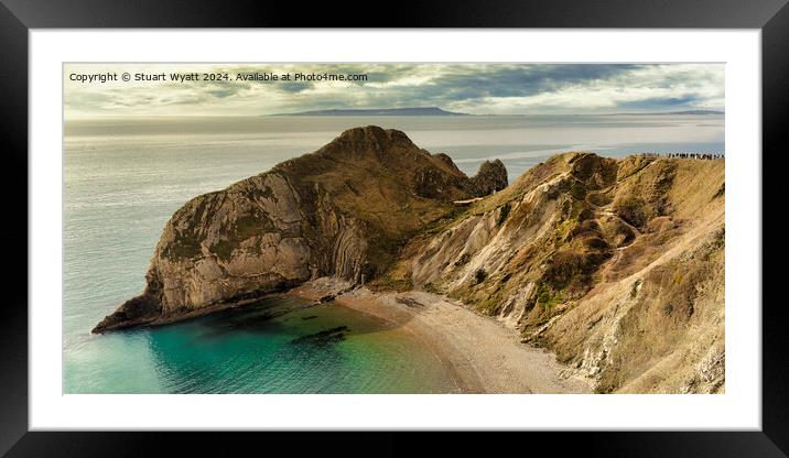 Jurassic Coast,  Dorset Framed Mounted Print by Stuart Wyatt